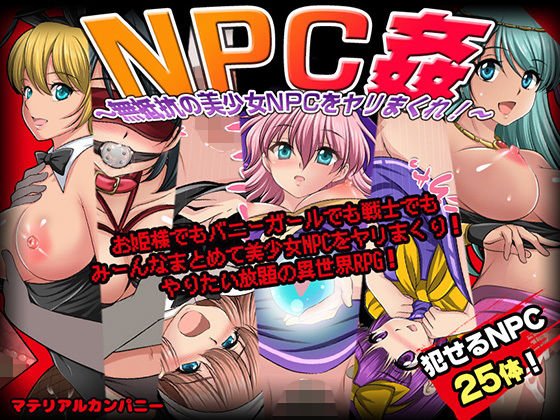 【フェラ】 NPC姦〜無抵抗の美少女NPC達をヤリまくれ！〜 【d_237437】
