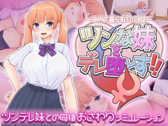 【フェラ】 ツンな妹をデレ堕とす！！  〜二人で暮らす30日間〜 【d_619598】