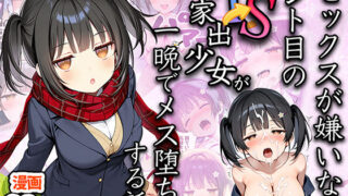 【フェラ】 セックスが嫌いなジト目TS家出少女が一晩でメス堕ちする話 【d_613047】