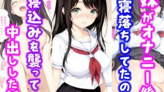 【フェラ】 妹がオナニー後寝落ちしていたので寝込みを襲って中出しした話 【d_631339】