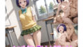 【フェラ】 キモデブ達に襲われた青髪の少女 【d_634534】