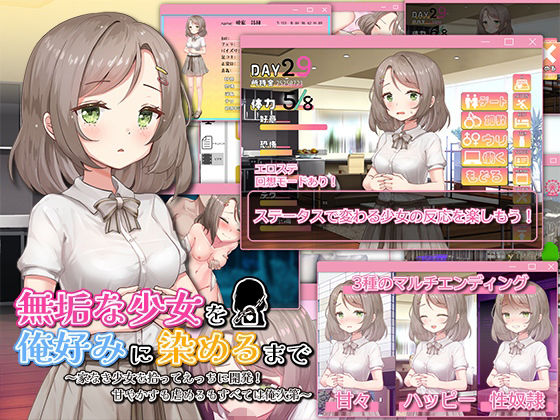【フェラ】 無垢な少女を俺好みに染めるまで〜家なき少女を拾ってえっちに開発！ 甘やかすも虐めるもすべては俺次第〜 【d_637490】