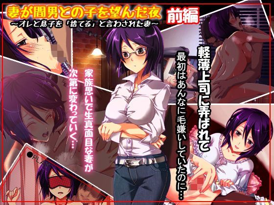【フェラ】 妻が間男との子を望んだ夜 【d_122841】