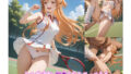 【フェラ】 キモデブ達に輪●されたテニス少女 【d_651481】