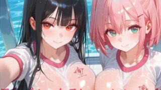 【フェラ】 巨乳ブルマ女子とハーレムエッチ 【d_662515】
