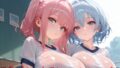 【フェラ】 巨乳ブルマ女子とハーレムエッチ2 【d_662530】