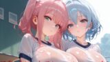 【フェラ】 巨乳ブルマ女子とハーレムエッチ2 【d_662530】