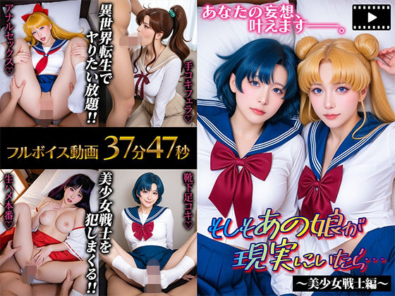 【フェラ】 【動画】もしもあの娘が現実にいたら…〜美少女戦士編〜【フルボイス】 【d_675006】